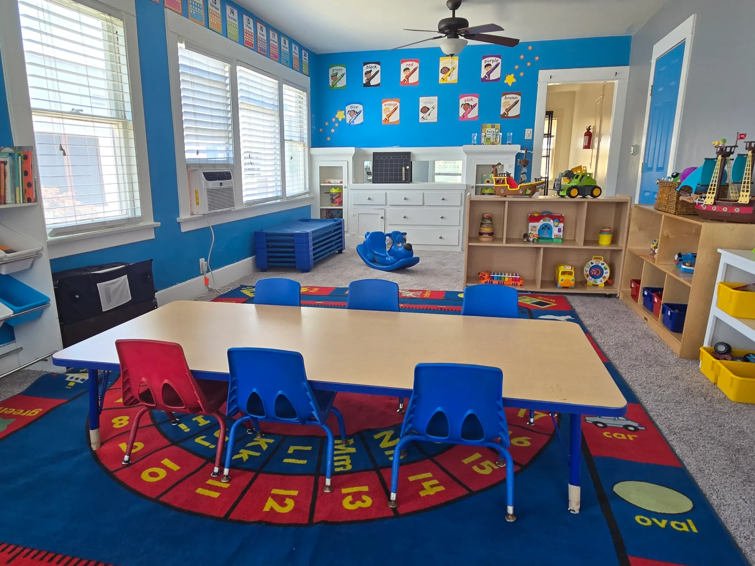 Childcare learning area